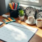 Agenda diária eficaz