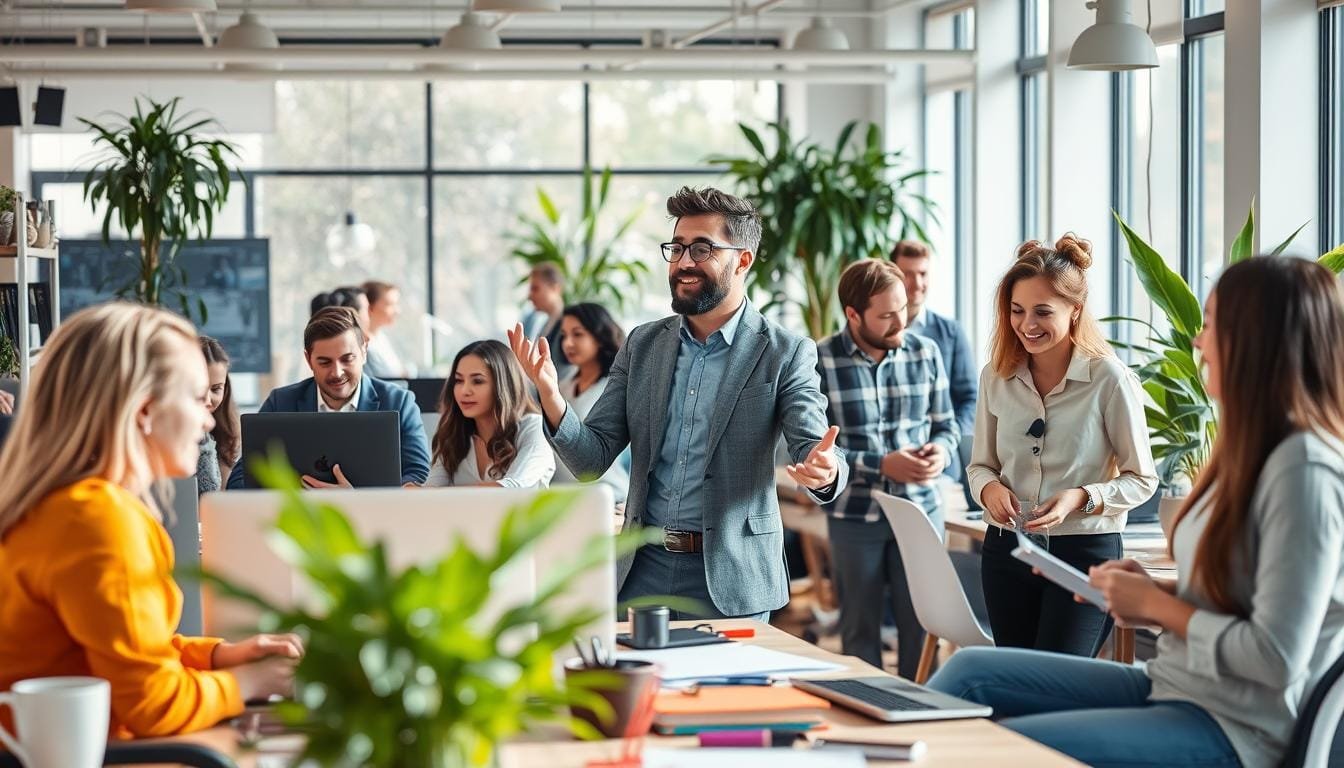 destacar no ambiente de trabalho