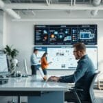 Arquitetura de Microsserviços para Líderes Técnicos (Tech Leads): Boas Práticas Ilustração conceitual para o artigo: Carreira em alta: Profissões do futuro
