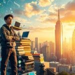 Como Gerenciar Colaboradores que Sabem Mais do que Você Tecnicamente Ilustração conceitual para o artigo: Dicas para Melhorar a Eficiência no Trabalho