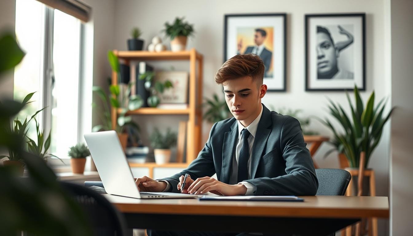 experiência profissional primeiro emprego