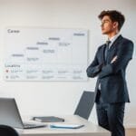 Checklist Mensal de Marca Pessoal: 15 Minutos para Cuidar da sua Reputação Ilustração conceitual para o artigo: Dicas de Melhoria Gestão do Tempo para Profissionais